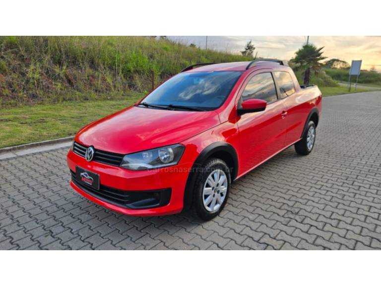VOLKSWAGEN - SAVEIRO - 2015/2015 - Vermelha - R$ 63.900,00