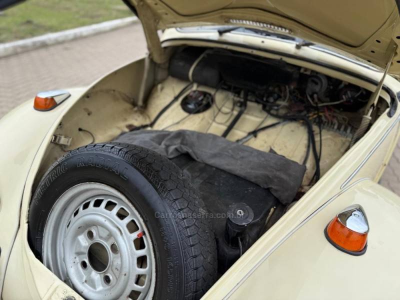 VOLKSWAGEN - FUSCA - 1977/1977 - Bege - R$ 12.900,00