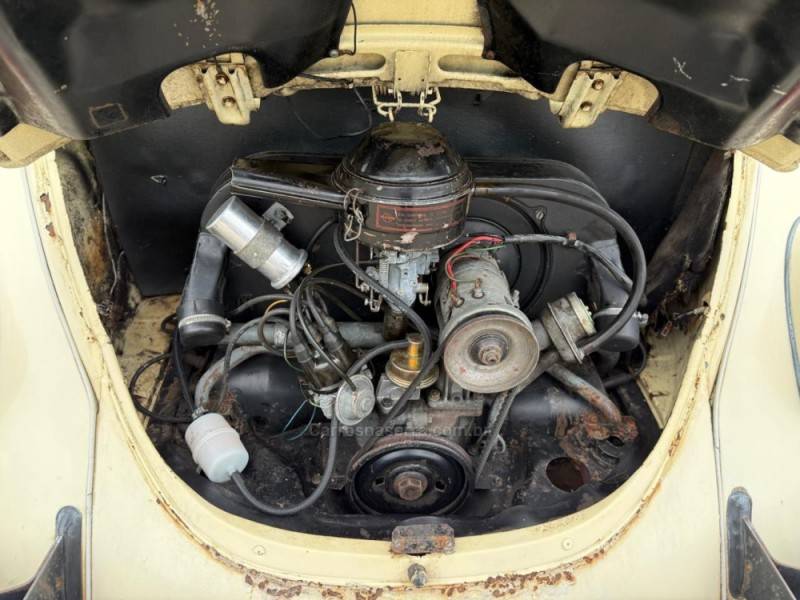 VOLKSWAGEN - FUSCA - 1977/1977 - Bege - R$ 12.900,00