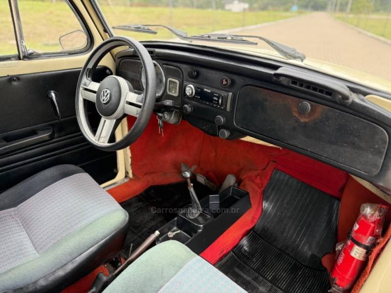 VOLKSWAGEN - FUSCA - 1977/1977 - Bege - R$ 12.900,00
