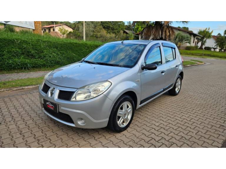 RENAULT - SANDERO - 2008/2009 - Prata - R$ 27.500,00