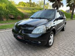 RENAULT - CLIO - 2007/2008 - Preta - R$ 21.900,00